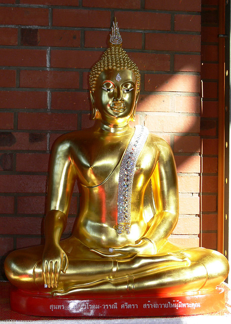 Im Buddhistischen Meditationszentrum Opf.