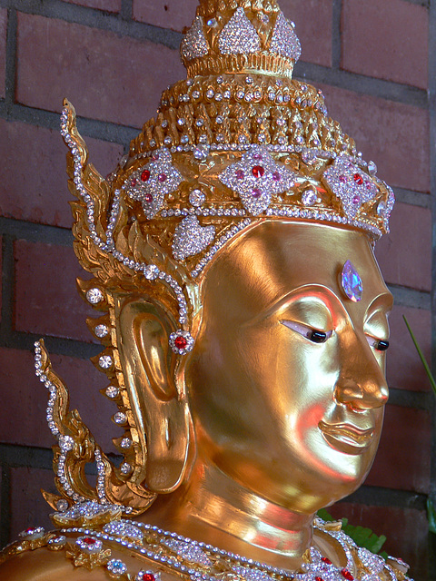 Ein Buddha in der Oberpfalz