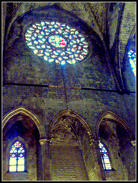 Barcelona: Catedral de Sta. María del Mar.