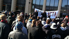 Stop Acta Demo Köln - Ende