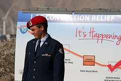 AFROTC at I-10 Overpasses Ribbon Cutting (3319)