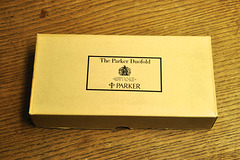 Parker Duofold box
