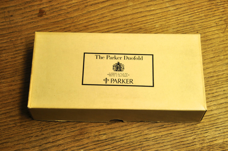 Parker Duofold box