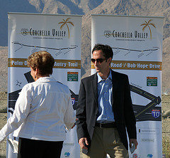 Mayor Parks & Tom Kirk at I-10 Overpasses Ribbon Cutting (3309)