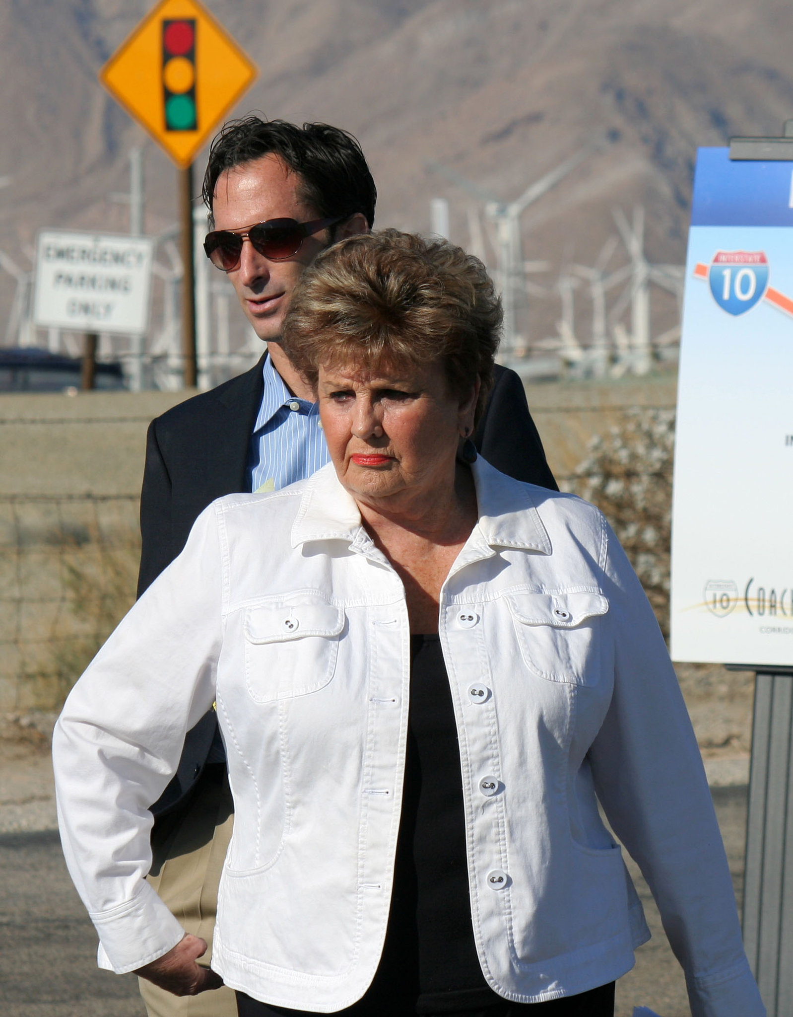 Tom Kirk & Mayor Parks at I-10 Overpasses Ribbon Cutting (3305)