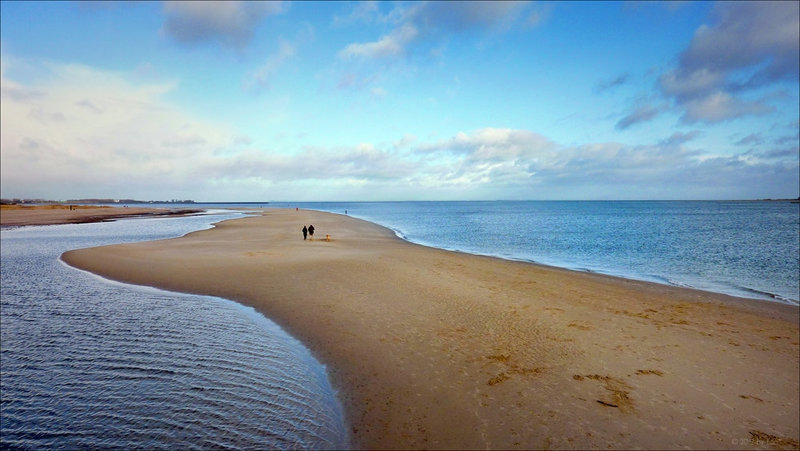 walking in the baltic sea