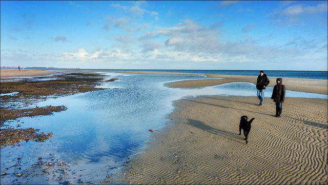 Spaziergang im Meer