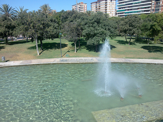 Valencia: parque del Turia.