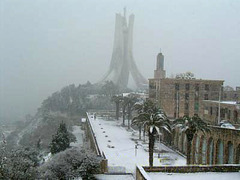 Le monument des martyr a Alger..!