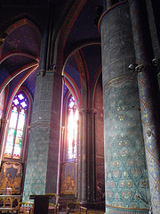 Cathédrale d'Oloron-Sainte-Marie, le choeur.