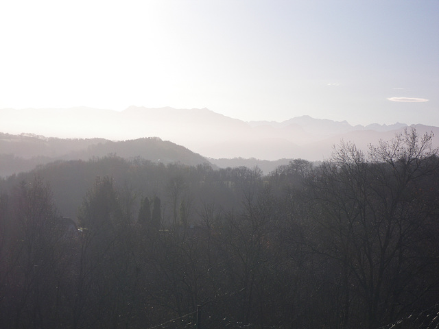 La chaîne depuis les coteaux de Jurançon 1