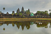 The famous view of Angkor Wat