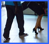 Hôtesse de l'air / Flight attendant - Embarquement en talons hauts / Boarding in high heels  - Airport / Aéroport de Schiphol airport - 9 juillet 2011