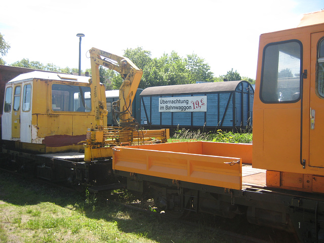 Bahnhof Mittenwalde - Übernachten im Waggon