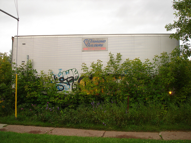 Diamonds builders graffitis / Constructeur de diamands graffitiens.