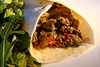 Pueblo Chile-Bathed Pork in Wheat Flour Tortillas