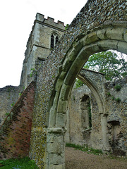 old church, ayot st. lawrence, herts