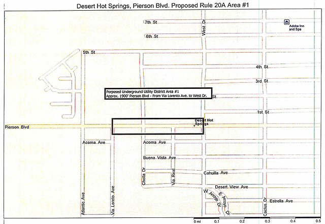 DHS Underground Utility District - Rule 20A Area 1