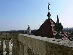 Regensburg - Blick von der Dreieinigkeitskirche