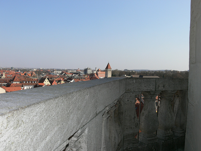 Regensburg - Blick von der Dreieinigkeitskirche