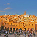Place du marché a Ghardaia.(sud algerien.)