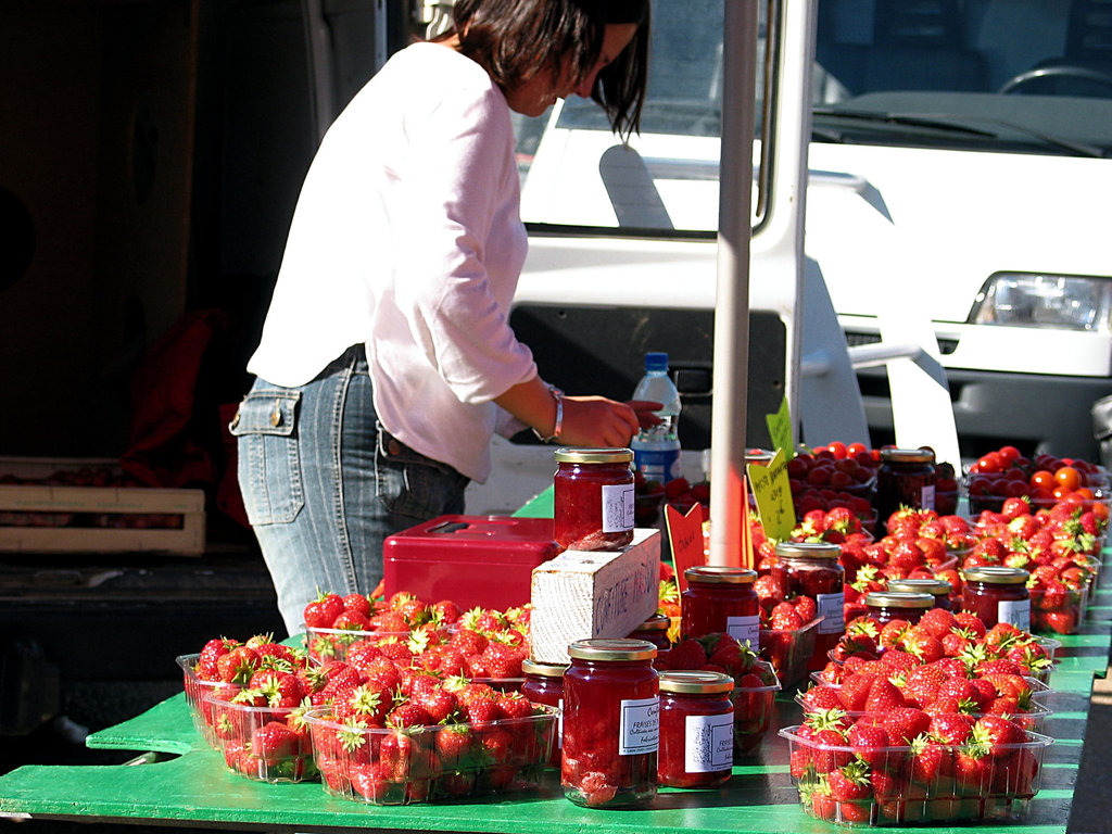 Fraises de Plougastel Bretagne