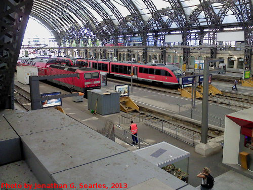 Dresden Hauptbahnhof, Picture 2, Dresden, Sachsen, Germany, 2013