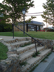 Montée de lecture / Stairway to library - 15 juillet 2010.