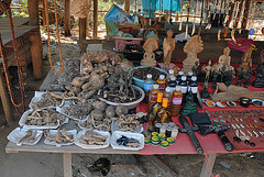 Herbs sold to the worshippers