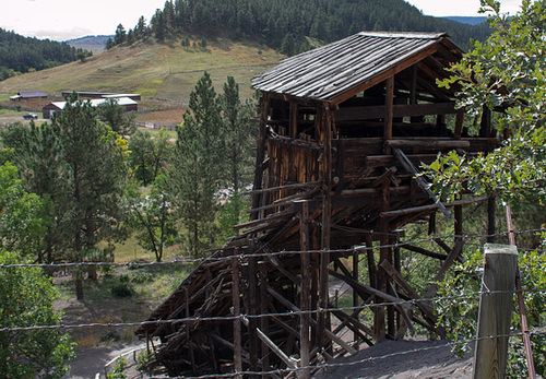 Aladdin, WY historic coal mine (0522)