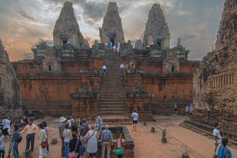 Prasat Pre Rup in sunset light