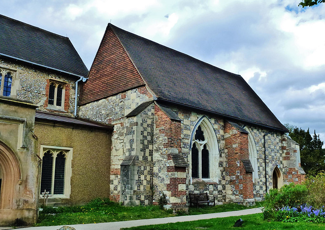 abbots langley church, herts.