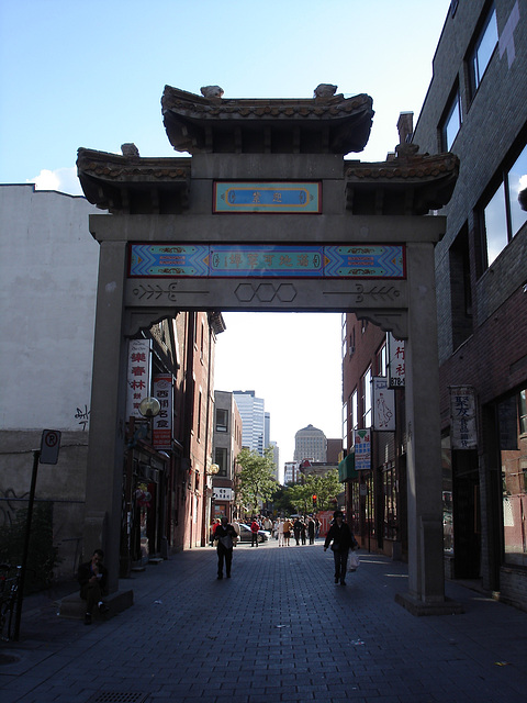 Quartier Chinois / Chinatown - Montréal, Québec - CANADA / 16 septembre 2007.