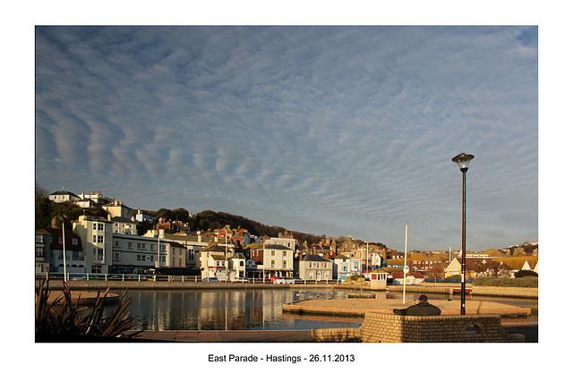 East Parade, Hastings - 26.11.2013 - view to the north east