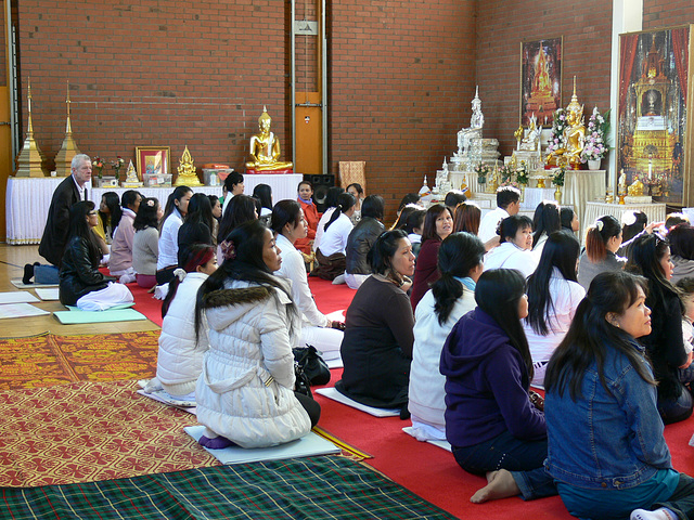 Makha Bucha in der Oberpfalz