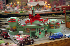 San Diego Model Railroad Museum Christmas Display (2034)