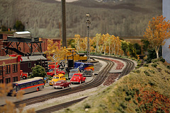 San Diego Model Railroad Museum Christmas Display (2038)