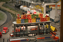 San Diego Model Railroad Museum Christmas Display (2048)