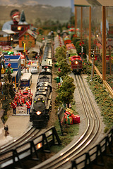 San Diego Model Railroad Museum Christmas Display (2069)