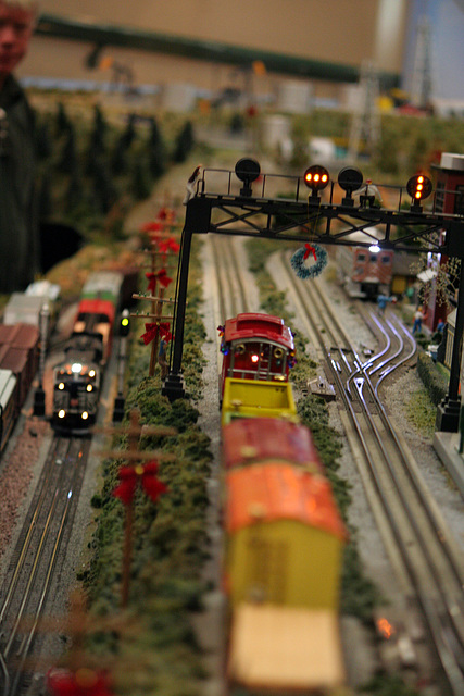 San Diego Model Railroad Museum Christmas Display (2095)