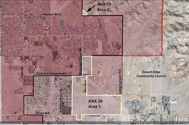 Annexation 29 Map