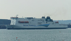 Isle of Inishmore passing Milford Haven - 23 September 2014