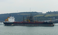 MV Hornisse at Milford Haven - 23 September 2014