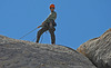 Rock Climber in Joshua Tree NP (3607)