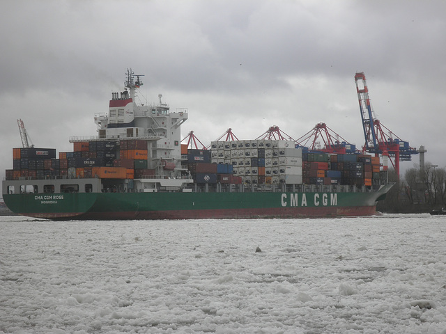 Containerschiff   CMA CGM   ROSE