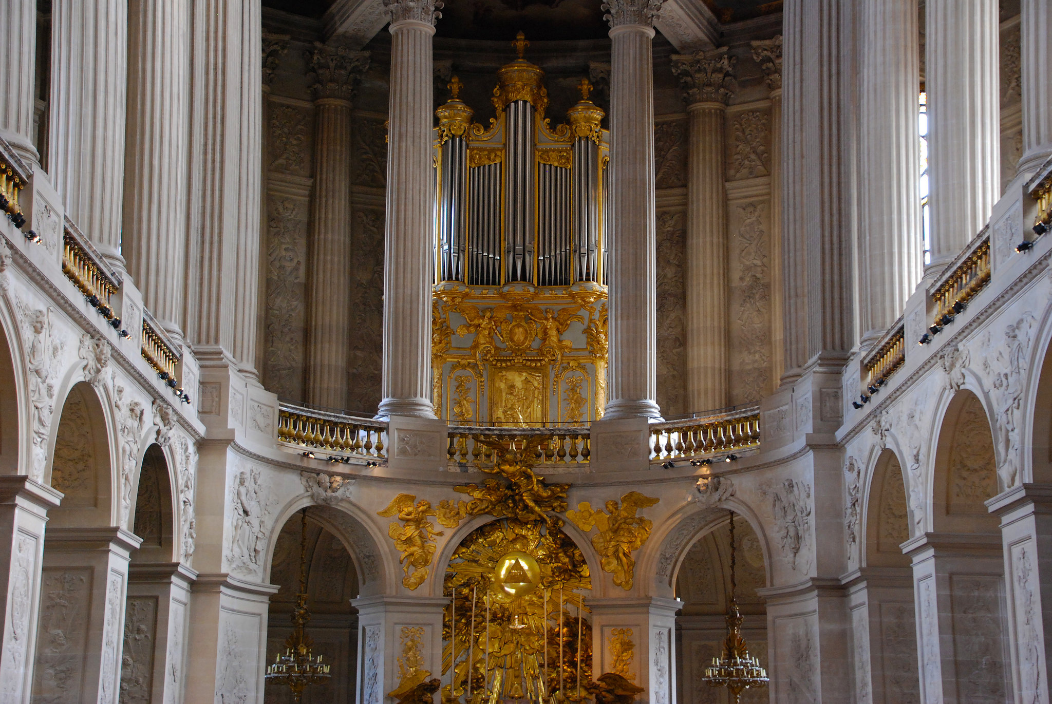 L'orgue de la Chapelle Royale