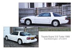 Toyota Supra 3.0i 1989 - East Blatchington - 27.2.2014