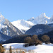 Alpes vaudoises enneigées...