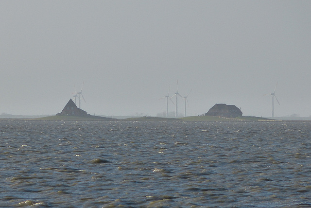 Nordstrandischmoor - Halberweg und Norderwarft