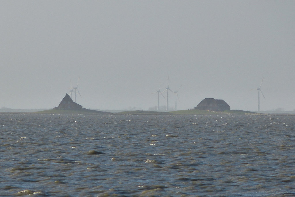 Nordstrandischmoor - Halberweg und Norderwarft